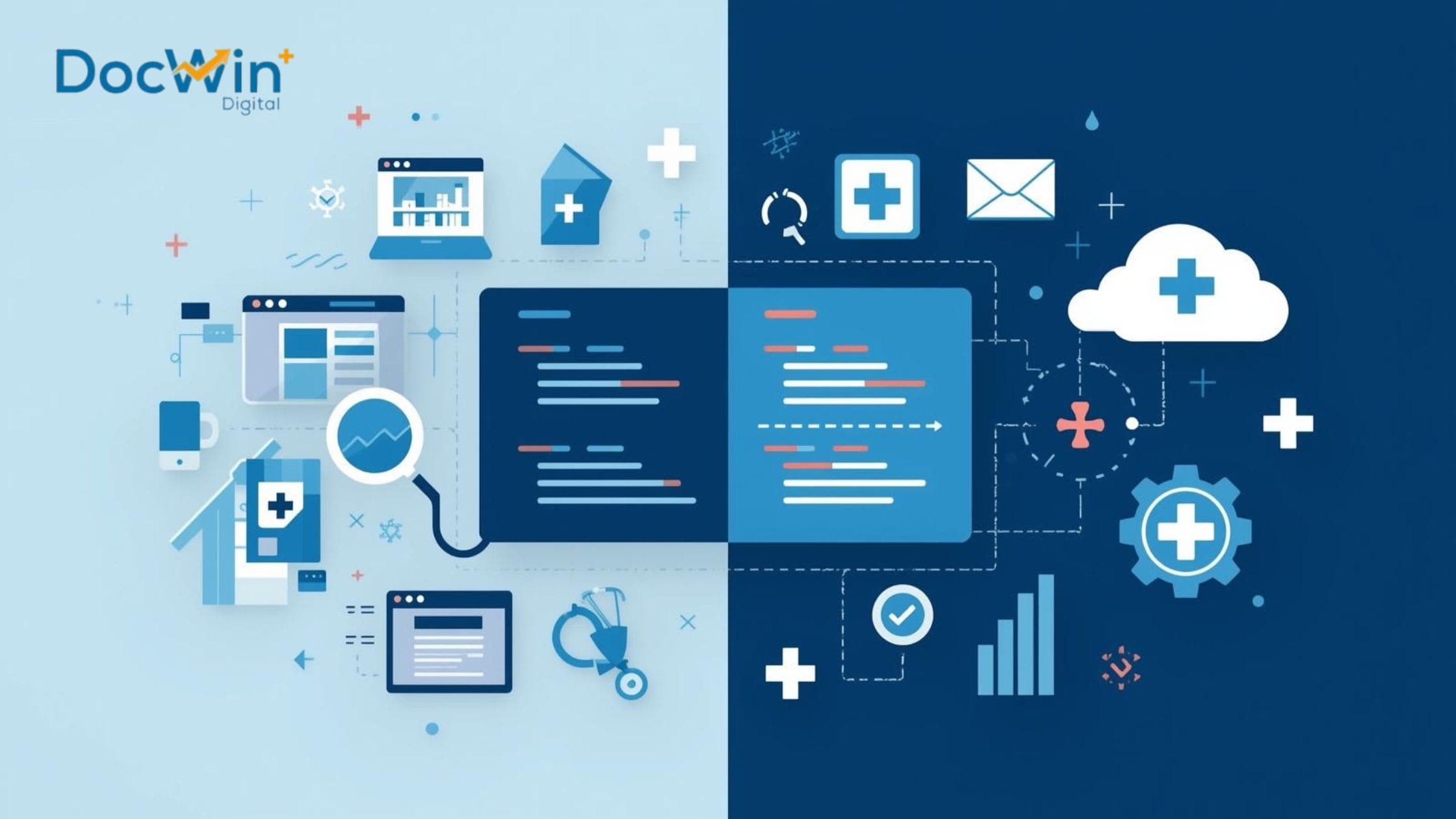 Frontend vs Backend Development for Medical Websites: What Healthcare Decision-Makers Should Know