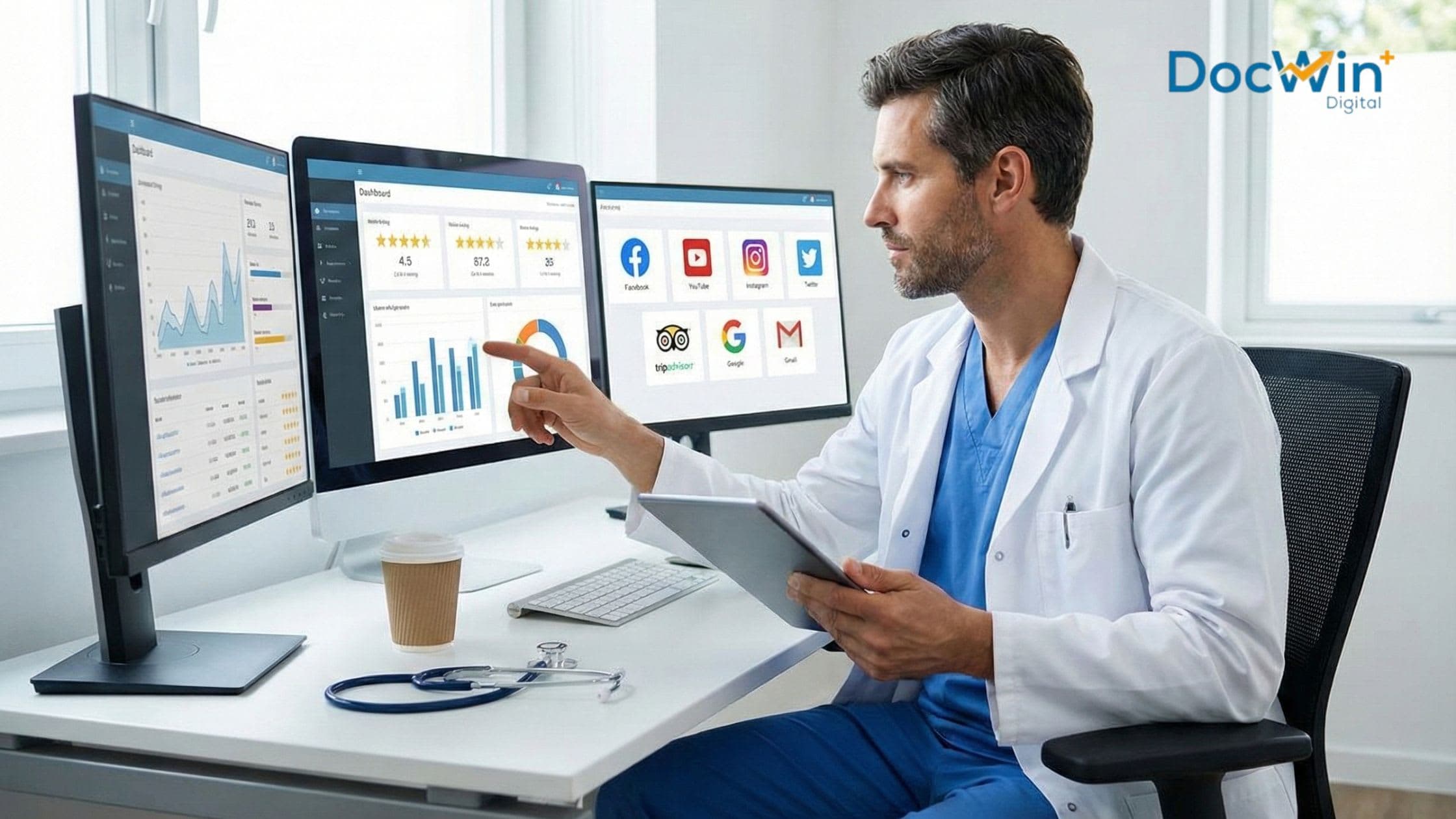(Pillar 2, Cluster 2, Blog 1) Monitoring Your Digital Reputation: Tools and Techniques for Healthcare Professionals