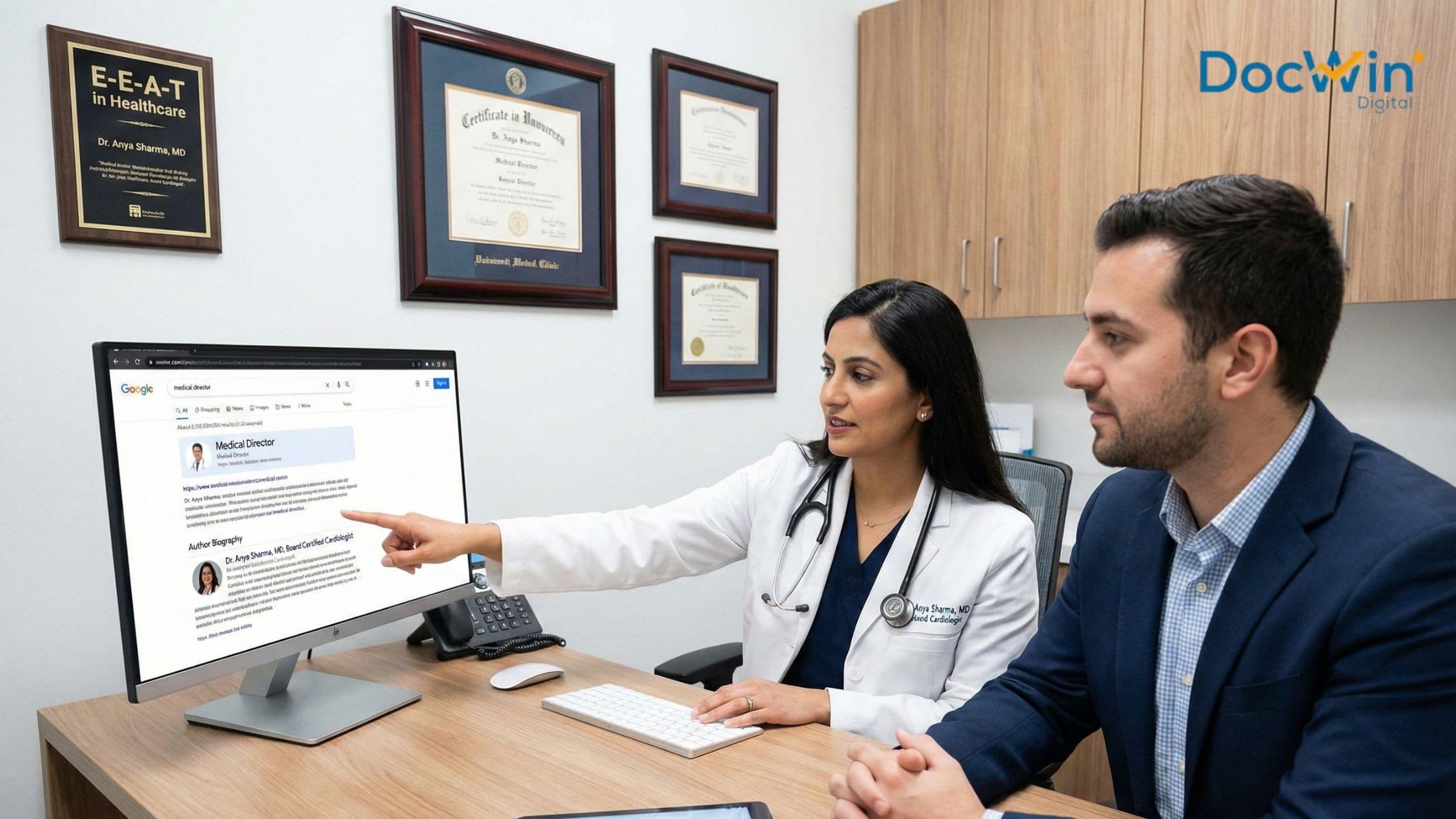 (Pillar 1, Cluster 1, Blog 17) E-E-A-T in Healthcare SEO: Build Trust, Authority & Medical Credibility