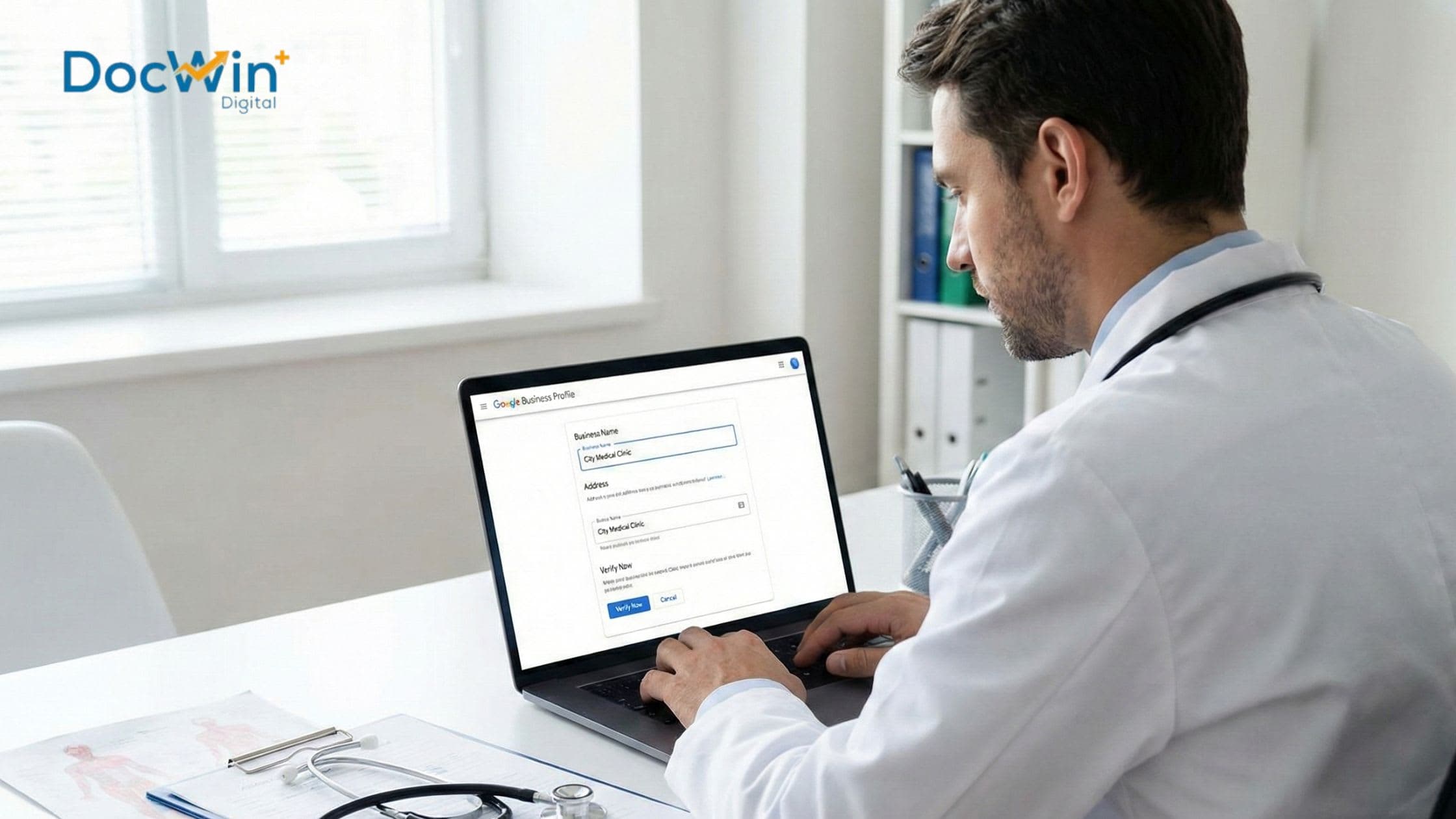 (Pillar 1, Cluster 2, Blog 1) Google Business Profile Setup for Doctors, Clinics & Hospitals: Step-by-Step Guide